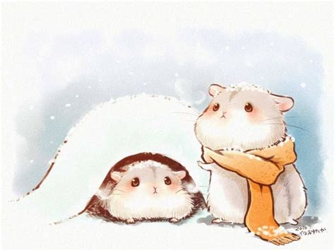 Cute Animal Drawings Image By Mizuki On Hamster Cute
