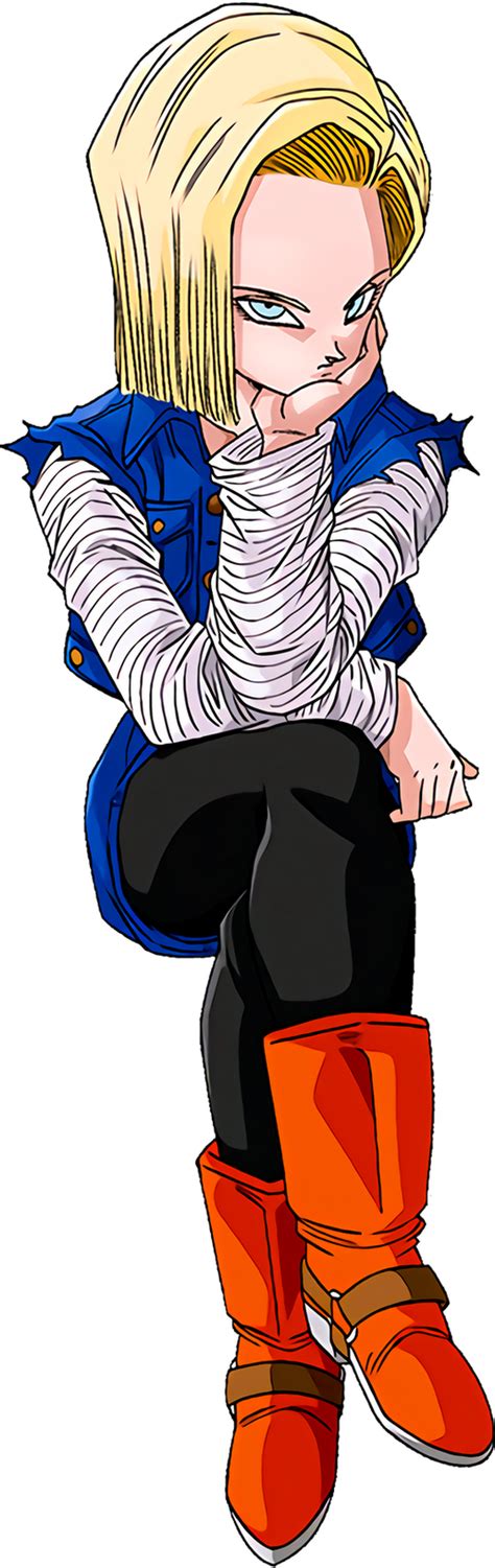 Android 18 Android Saga Render By Zanninrenders On Deviantart