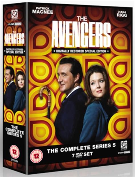 The Avengers The Complete Series 5 Dvd Free Shipping Over £20
