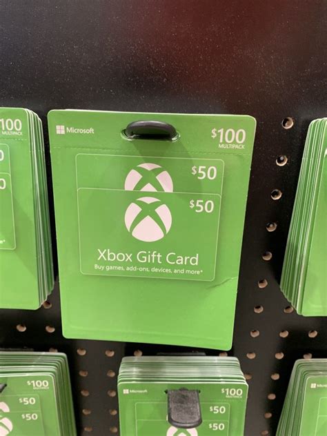 Costco 100 Microsoft Xbox T Card 2 X 50 Xbox T Card Xbox