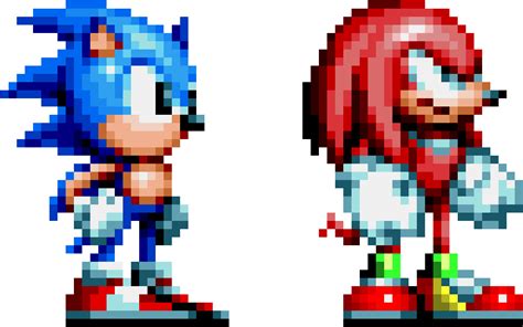 Sonic And Knuckles Sonic Mania Sprite  Clipart Large Size Png