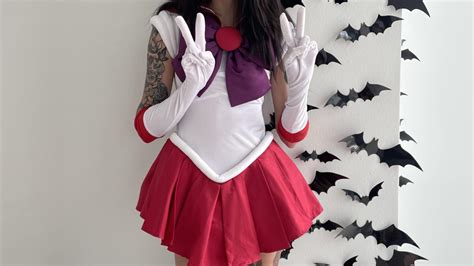 Domi Versailles As Sailor Mars Sailor Moon NudeCosplayGirls