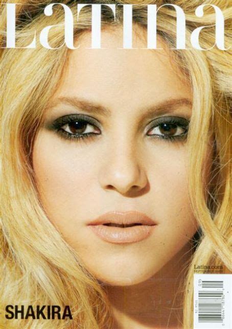 Shakira Latina Magazine September 2009 Cover Photo United States