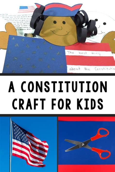 United States Constitution Craft Writing Activity And Bulletin Board