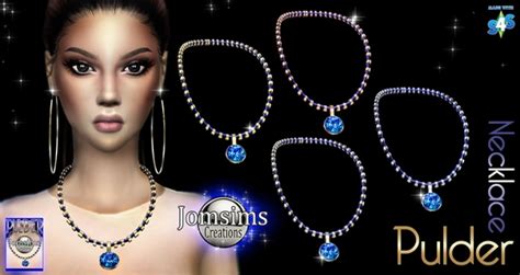 Pulder Necklace At Jomsims Creations Sims 4 Updates