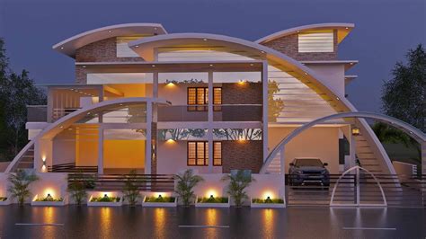 Most Beautiful Contemporary Villa In Beautiful Homes In Jaihind Tv