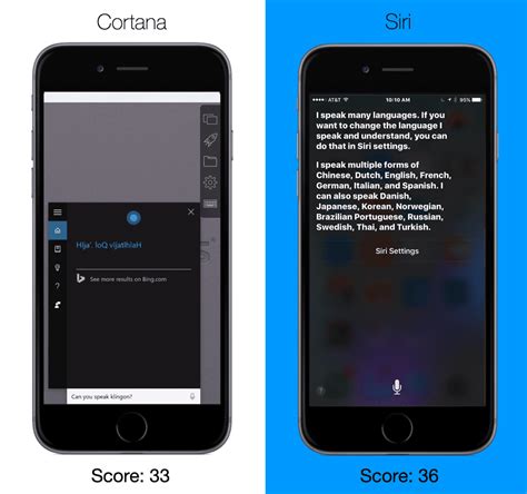 Siri Vs Cortana Shoot Out On The Iphone