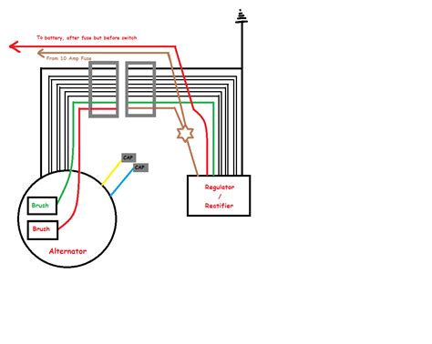 Xscharge™ pma kit for the yamaha xs650 (fits all years) 200 watts of charging output. Xs650 Wiring Diagram