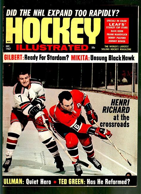 Hockey Mag 1967 20 Hockeygods