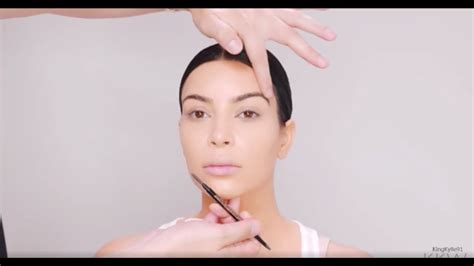 Full Video Kim Kardashian The Perfect Eyebrow Tutorial By Mario