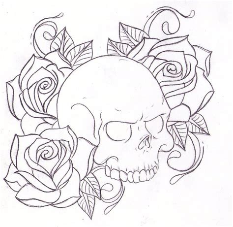 Pin By Tiffany Ackerman On Tattoos En Piercings Skull And Rose