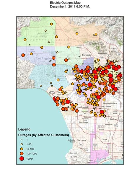 Fear And Loathing Power Outage Maps From Around The World