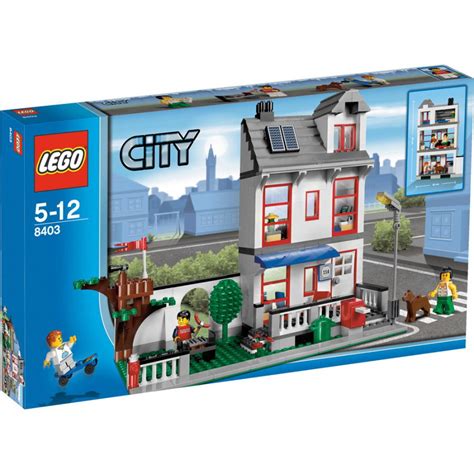 A lot of lego sets and own creations you can find!. REPUBbLICk: set database: LEGO 8403 city house