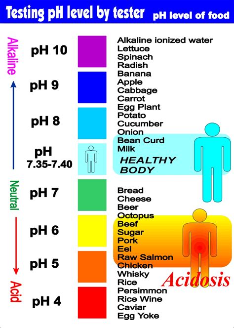 Ph Level Of Fruit Chart Bing Images Pineal Gland Pinterest Diet