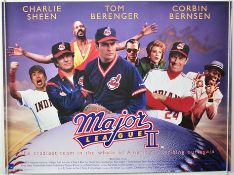 Major League Ii Original Cinema Movie Poster From