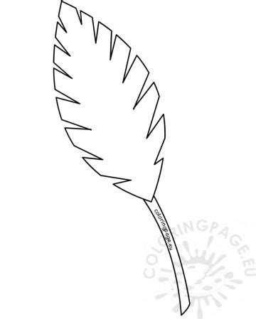 Search through 623,989 free printable colorings at getcolorings. Palm Leaf Coloring Page at GetColorings.com | Free ...