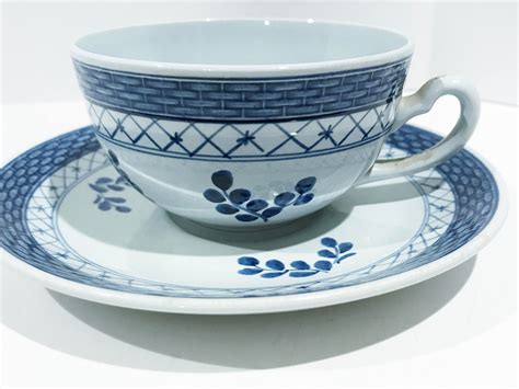 Royal Copenhagen Tea Cup and Saucer, Antique Tea Cups, Blue White China ...