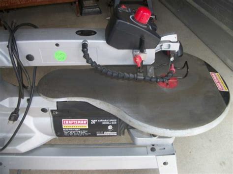 The front and back parts are exactly the same, only their patterns inside the. Sears Craftsman Pro scroll saw 20 inch variable