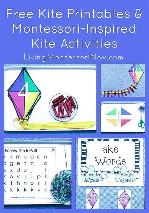 Free Kite Printables And Montessori Inspired Kite Activities