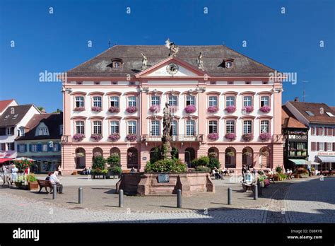Town Hall Market Place Gengenbach Kinzigtal Valley Black Forest