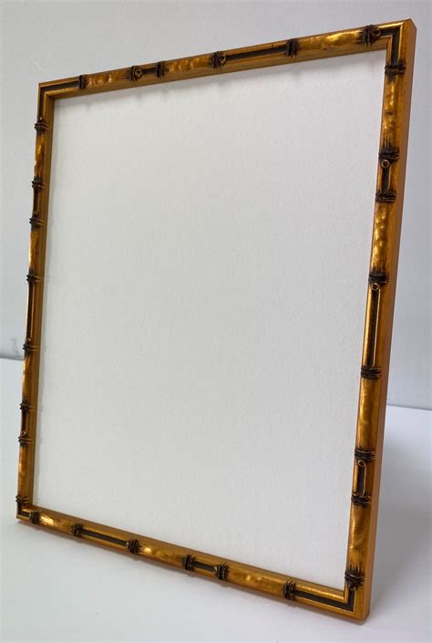 Gold Bamboo Wooden Picture Frame Dmr Framing