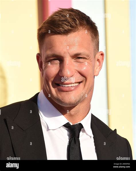 July 9 2023 Los Angeles California Usa Rob Gronkowski Arrives For