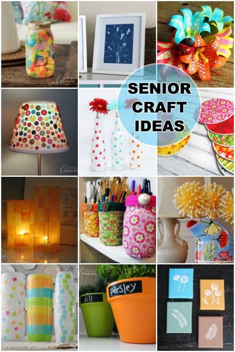 Crafts for Seniors: easy crafts for senior citizens to make | Crafts for seniors, Crafts for ...