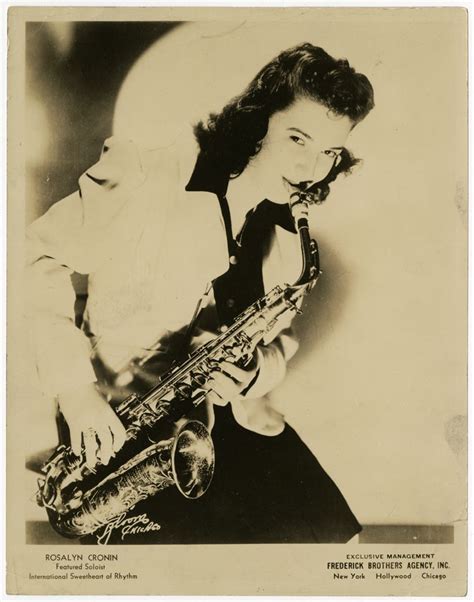 Roz Crons Publicity Photo Music Music Music Stuff Saxophone Players