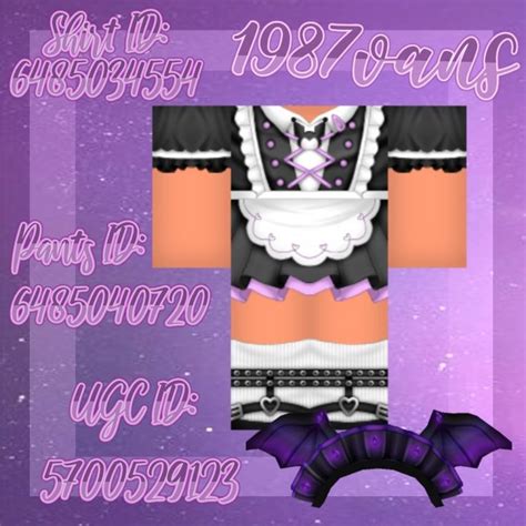 Pin By Mikan Asami On Shirts In 2021 Maid Outfit Roblox Types Of