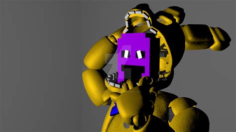 C4d Purple Guy In Springbonnie By Witheredfoxyart On Deviantart