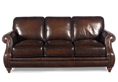 15 Photos Brown Leather Sofas With Nailhead Trim