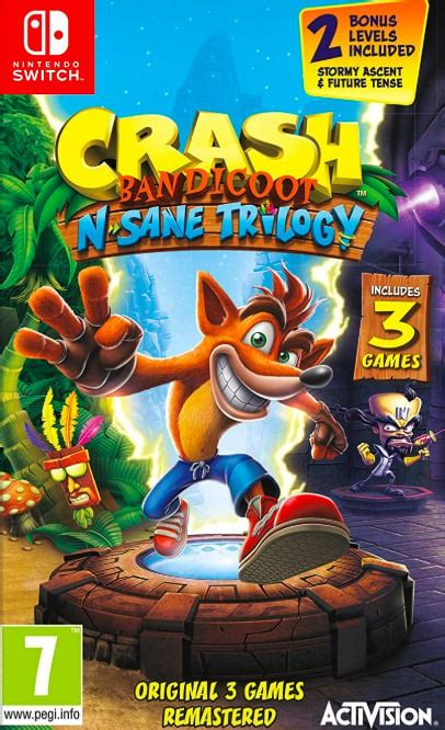 Crash Bandicoot N Sane Trilogy 2018 Switch Game Nintendo Life