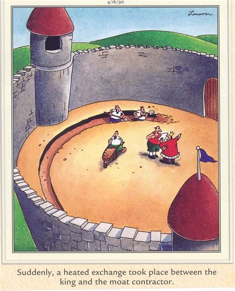 Moat Contractor With Images Far Side Comics The Far Side Far Side