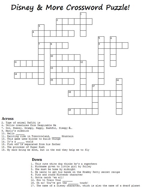 To solve one, a child must read, follow directions, and spell correctly. Crossword Puzzles for Kid | Activity Shelter