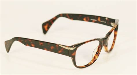 Fossil Herbert Tortoise Shell Plastic Eyeglass Frames Designer Style Rx Eyewear Ebay