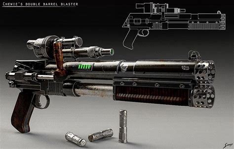 Heres Another Concept For Chewies Blaster In Soloa Star Wars Story