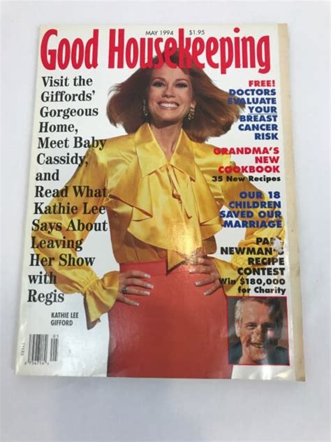 Vintage Good Housekeeping Magazine May 1994 1990s Kathie Lee Ford