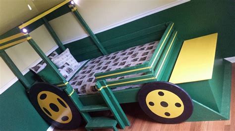I have found an excellent piece here! The amazing tractor bed my brother-in-law made for my ...