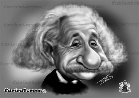 Caricatura De Albert Einstein Einstein Caricaturas