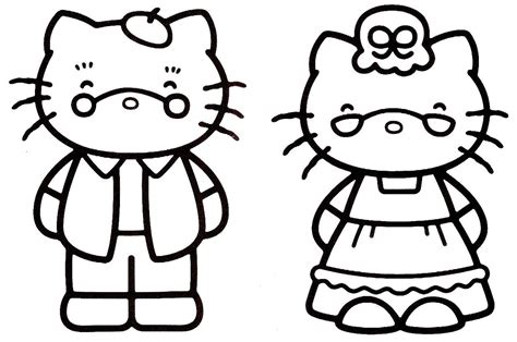 Imágenes De Hello Kitty Para Colorear Hello Kitty España