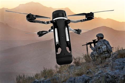 Defendtex Drone40 40mm Autonomous Mini Quadcopter Uasuav Drone Munition Infantry Warfare Game