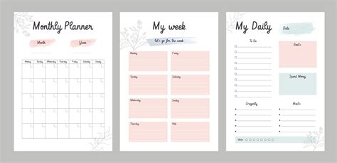 Make Your Own Planner Printables Free Printable Worksheet