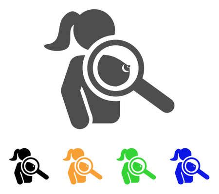 Find Naked Woman Icon Vector Illustration Style Is A Flat Iconic Find
