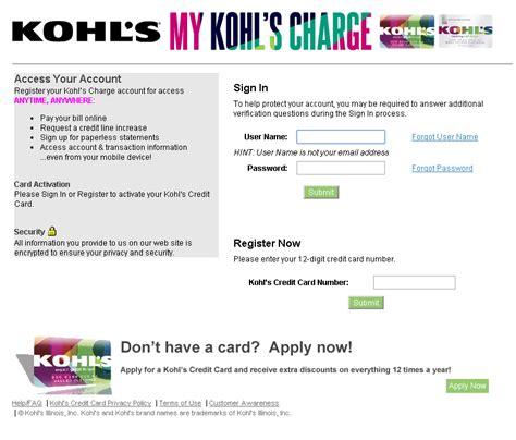 Request a credit line increase. Kohls Credit Card Login Guide | Today's Assistant