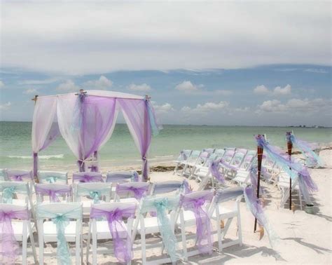 Lilac And Aqua For Florida Beach Wedding Dreams Coming True At Suncoast