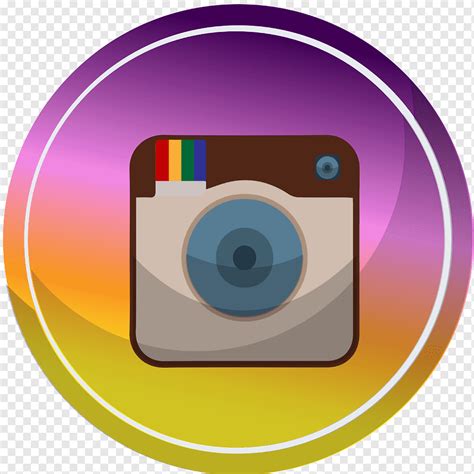 Contact Instagram Media Social Web Social Media Round Set Icon