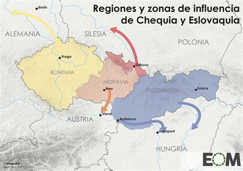 La Influencia De República Checa Y Eslovaquia Mapas De El Orden Mundial Eom