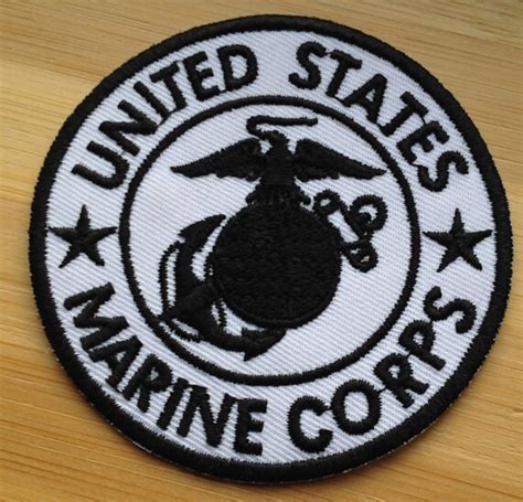 United States Marine Corps Embroidered Iron On Patch 3