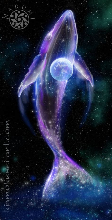 Ocean Whale Full Moon Mythical Creatures Art Fantasy Art Whale Art