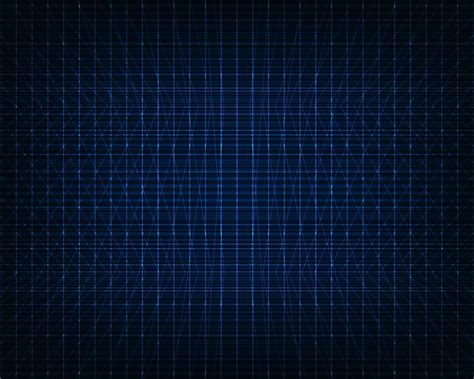 Abstract Technology Futuristic Concept Glowing Blue Line Grid